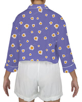 Oversized Short Sleeve Pyjama Top