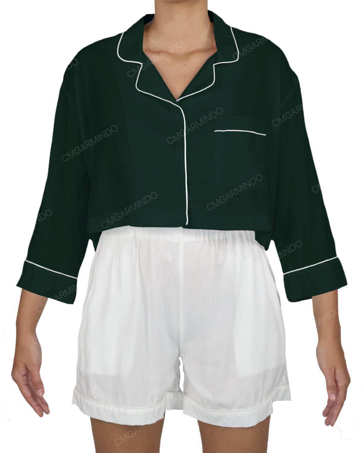 Oversized Short Sleeve Pyjama Top