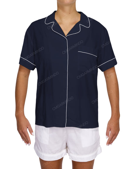 Short Sleeve Pyjama Shirt