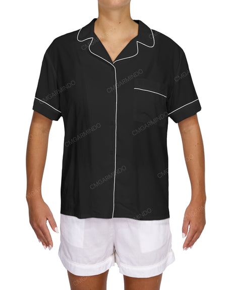 Short Sleeve Pyjama Shirt