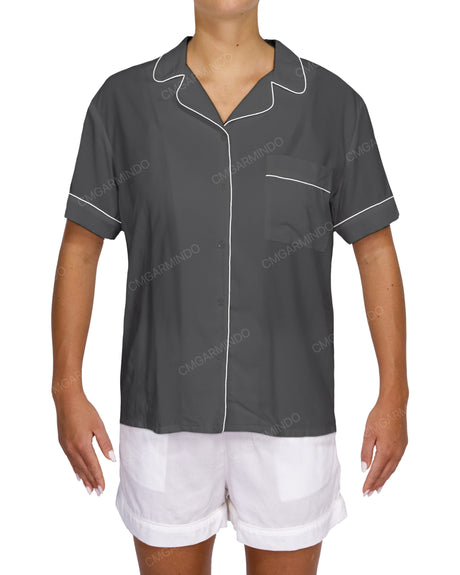 Short Sleeve Pyjama Shirt