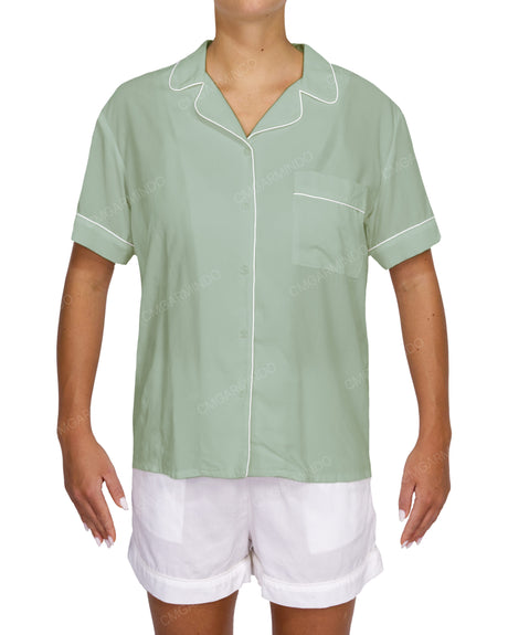 Short Sleeve Pyjama Shirt
