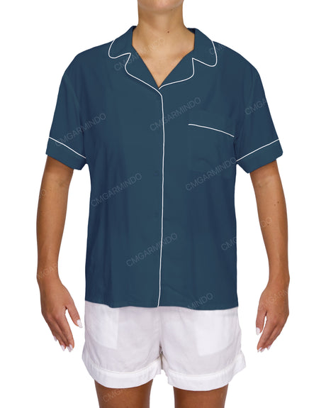 Short Sleeve Pyjama Shirt