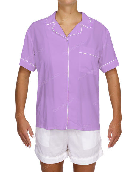 Short Sleeve Pyjama Shirt
