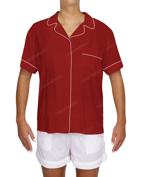 Short Sleeve Pyjama Shirt