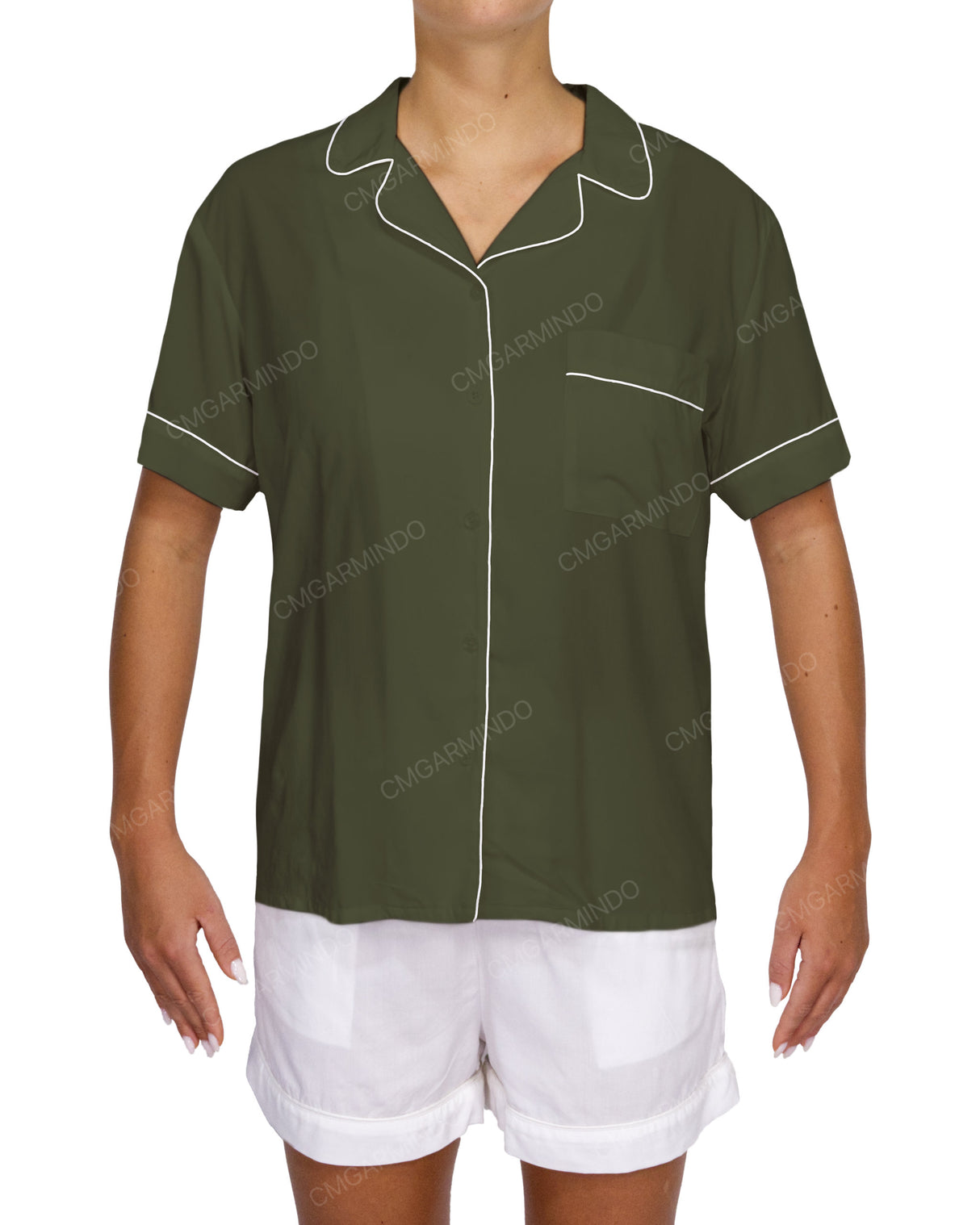 Short Sleeve Pyjama Shirt