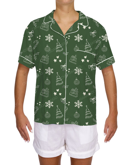 Short Sleeve Pyjama Shirt