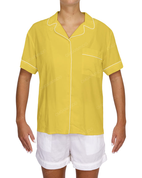 Short Sleeve Pyjama Shirt