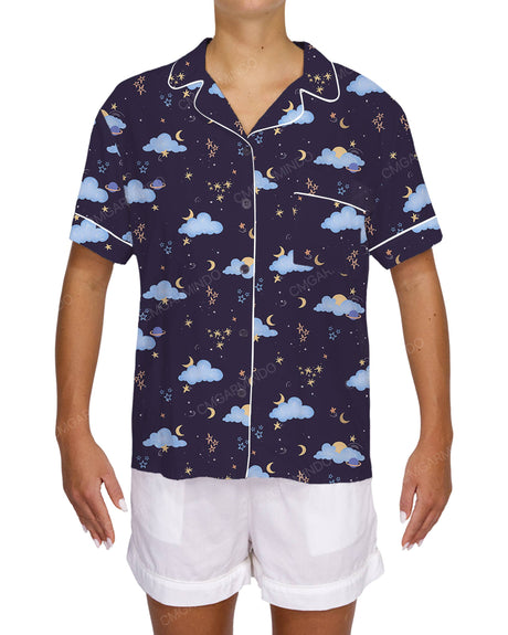 Short Sleeve Pyjama Shirt
