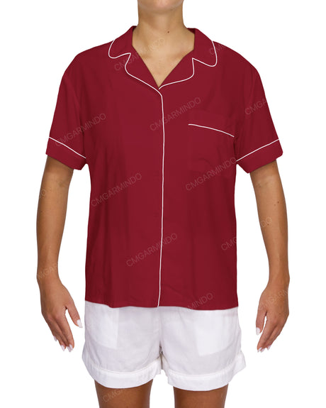 Short Sleeve Pyjama Shirt