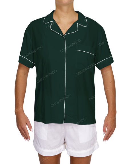 Short Sleeve Pyjama Shirt
