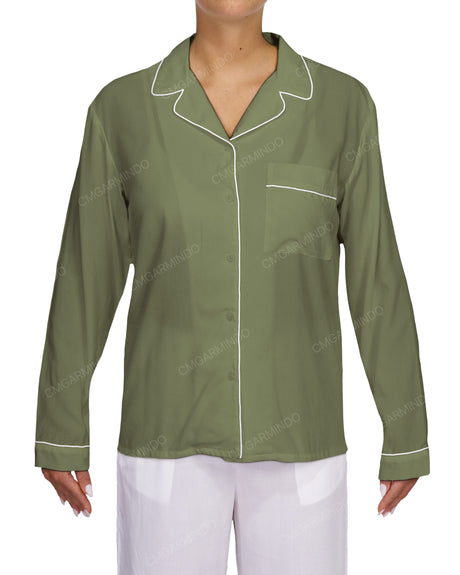 Long Sleeve Pyjama Shirt