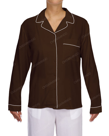 Long Sleeve Pyjama Shirt