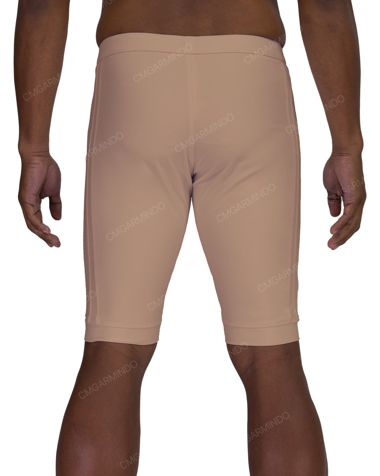 Side Panel Long Swim Shorts