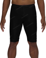 Side Panel Long Swim Shorts