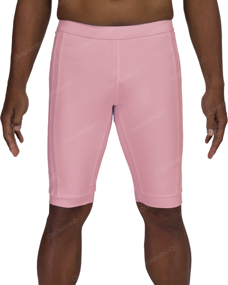 Side Panel Long Swim Shorts