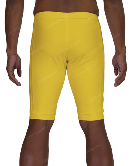 Side Panel Long Swim Shorts