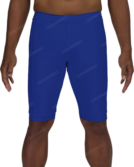 Side Panel Long Swim Shorts