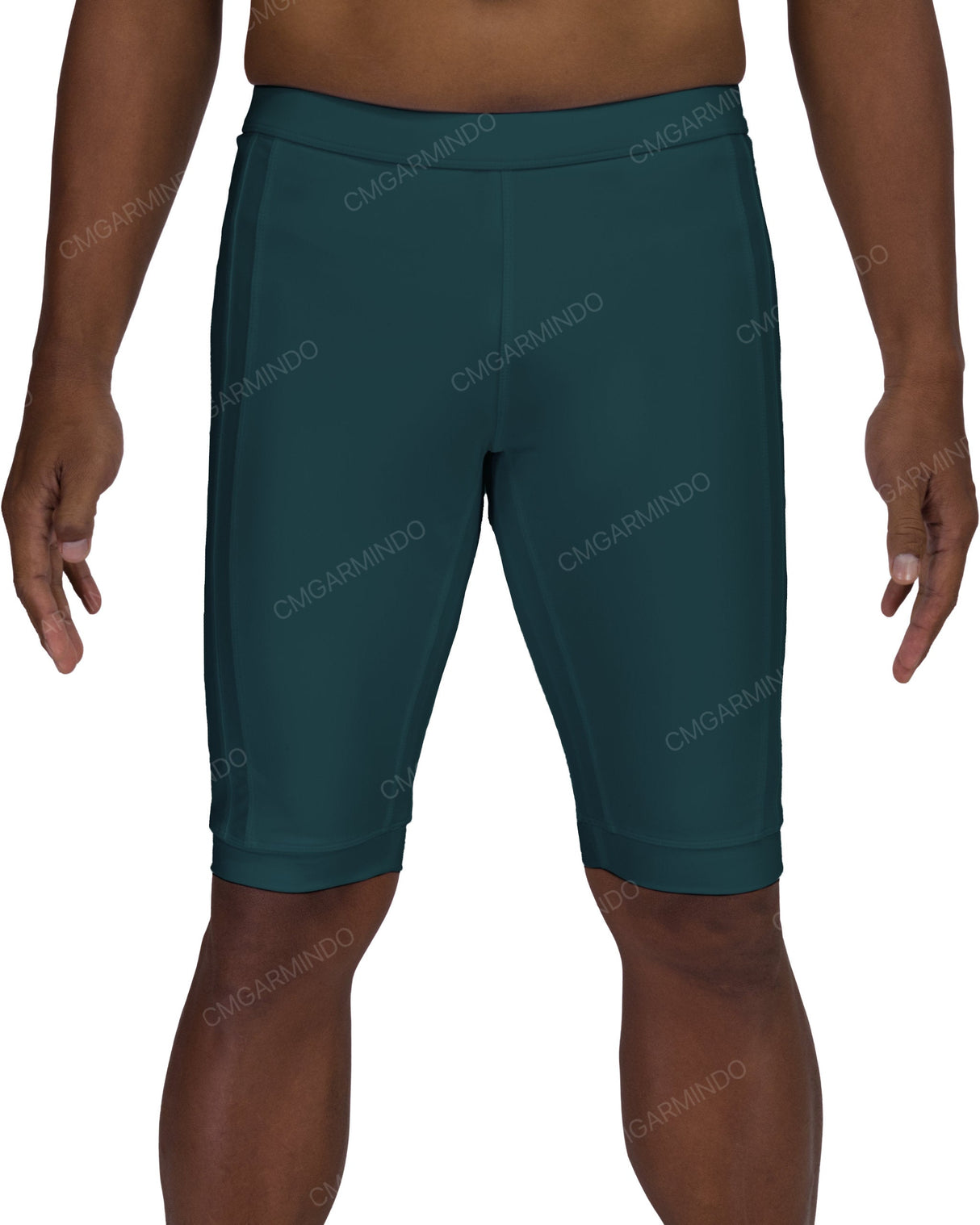 Side Panel Long Swim Shorts