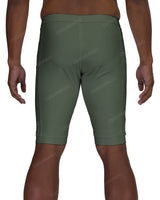 Side Panel Long Swim Shorts