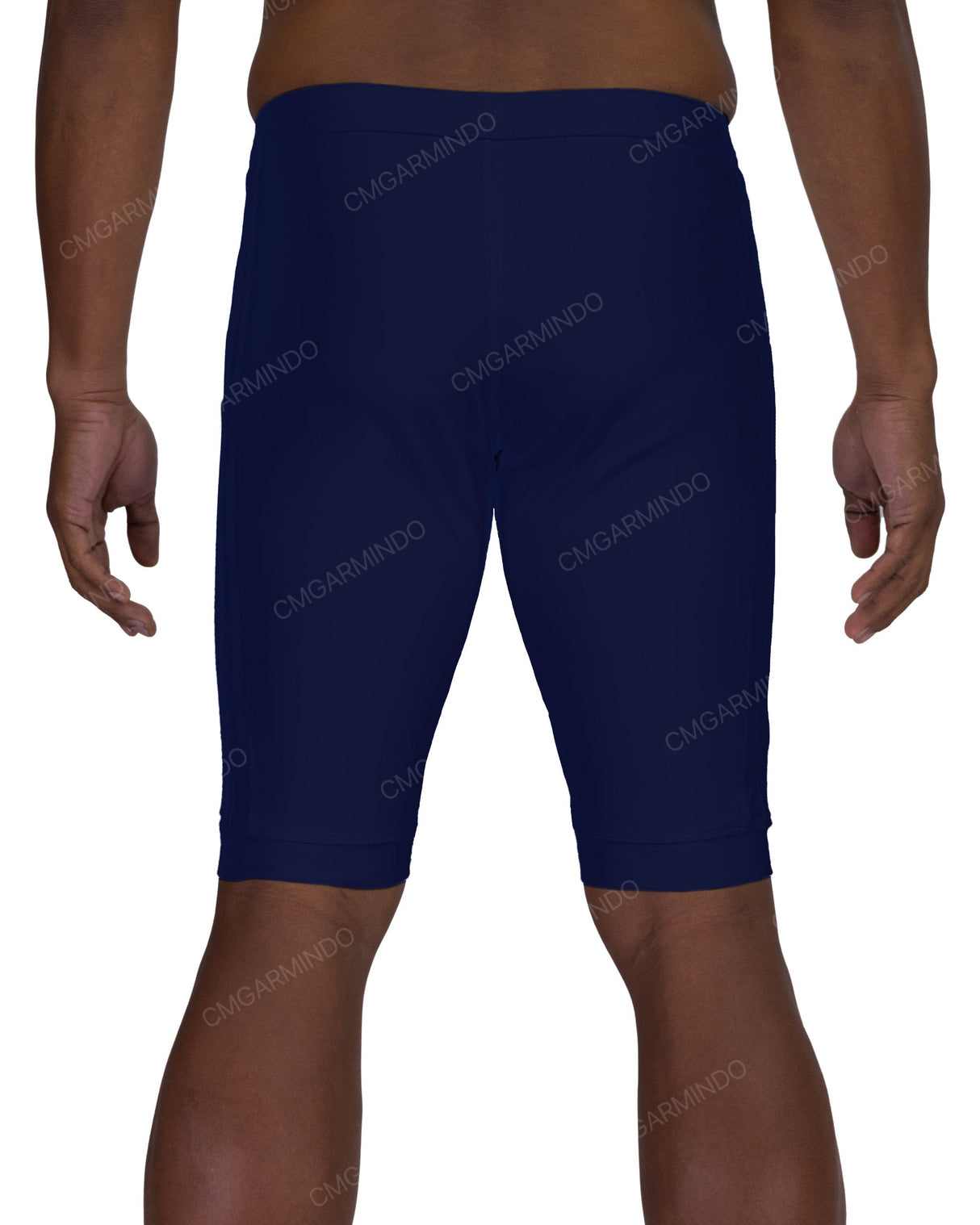 Side Panel Long Swim Shorts