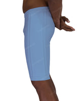 Side Panel Long Swim Shorts