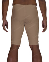 Side Panel Long Swim Shorts