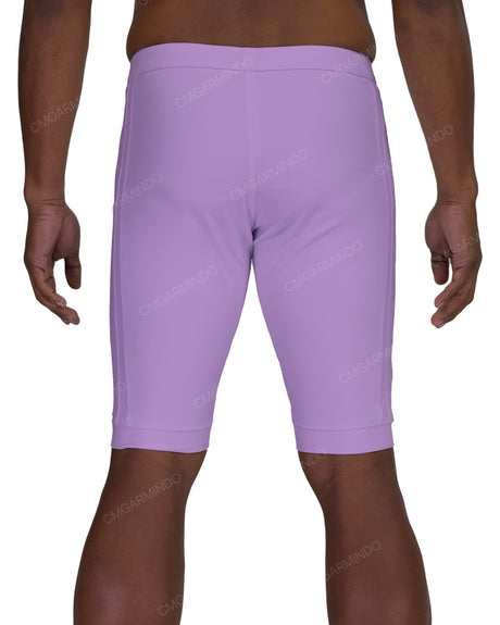 Side Panel Long Swim Shorts