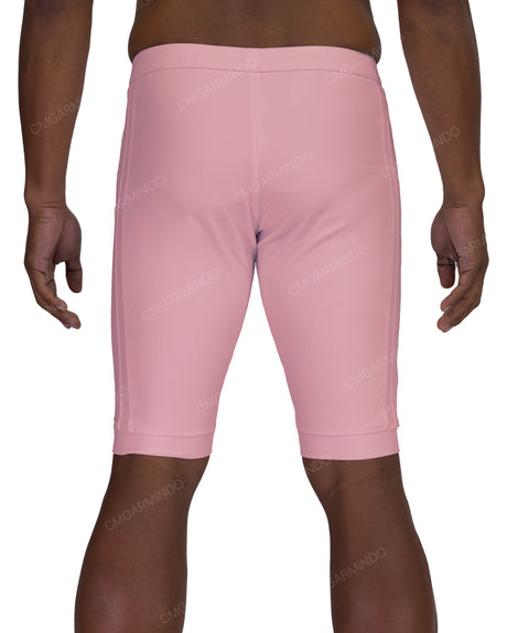 Side Panel Long Swim Shorts