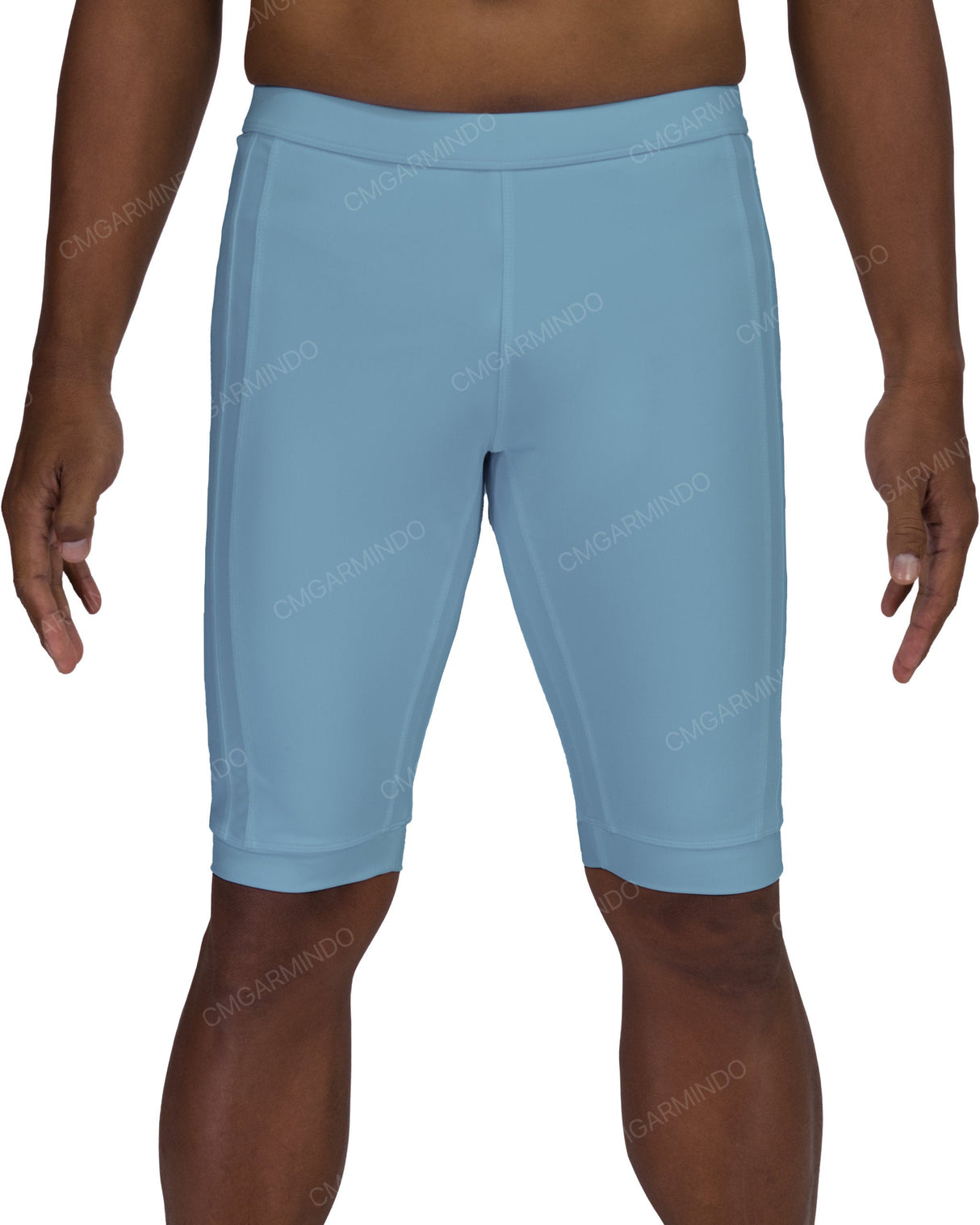 Side Panel Long Swim Shorts