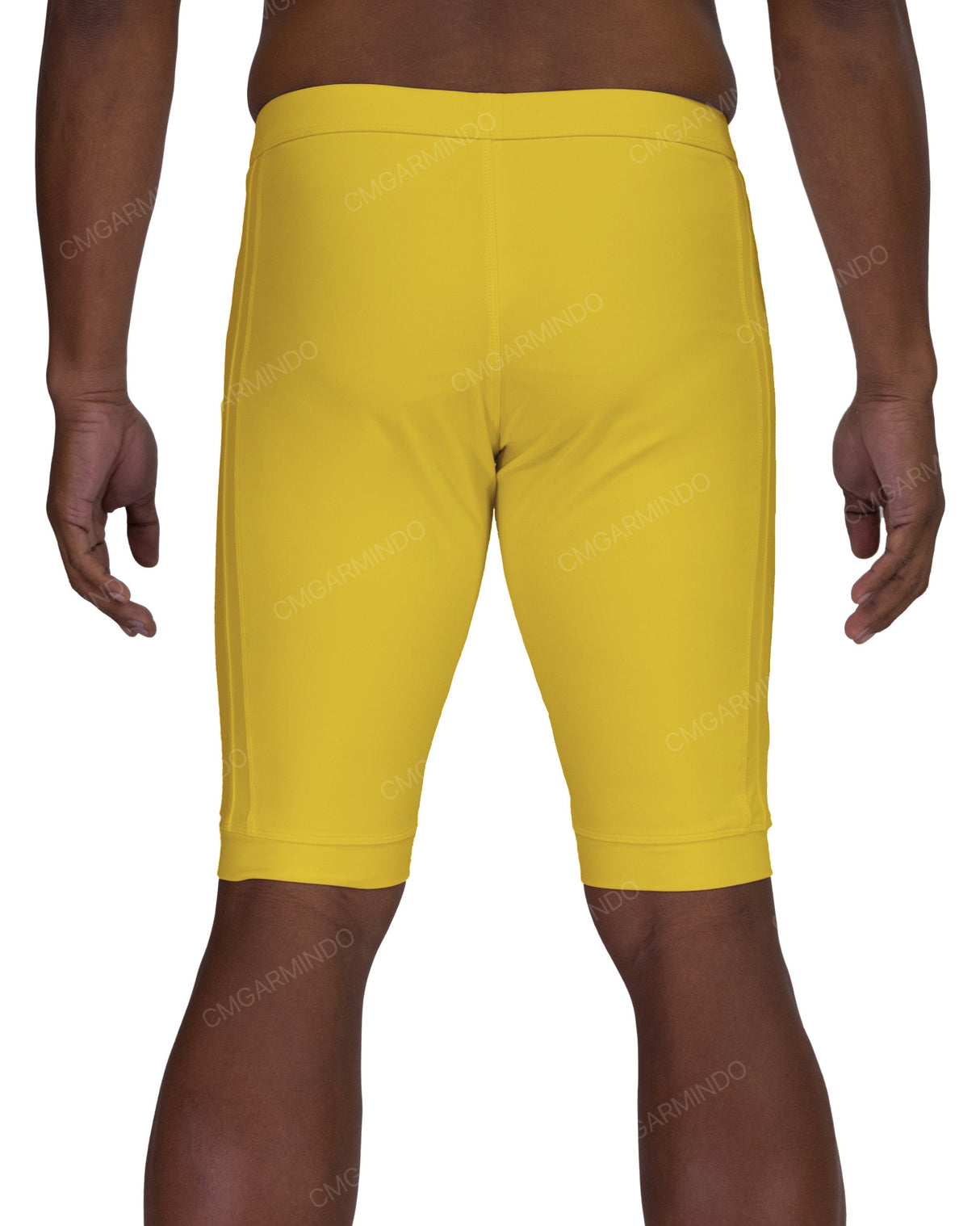 Side Panel Long Swim Shorts