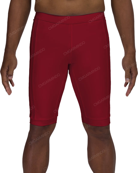 Side Panel Long Swim Shorts