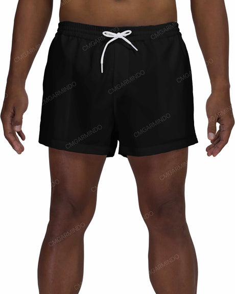 13" Elastic Waist Swimshorts