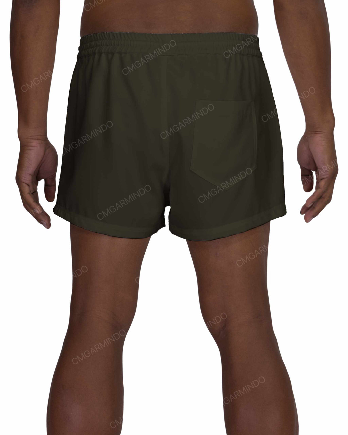 13" Elastic Waist Swimshorts
