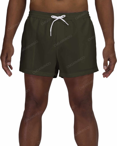 13" Elastic Waist Swimshorts