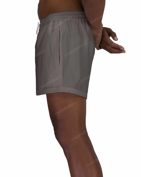 13" Elastic Waist Swimshorts