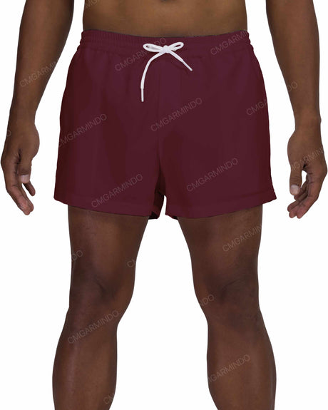 13" Elastic Waist Swimshorts