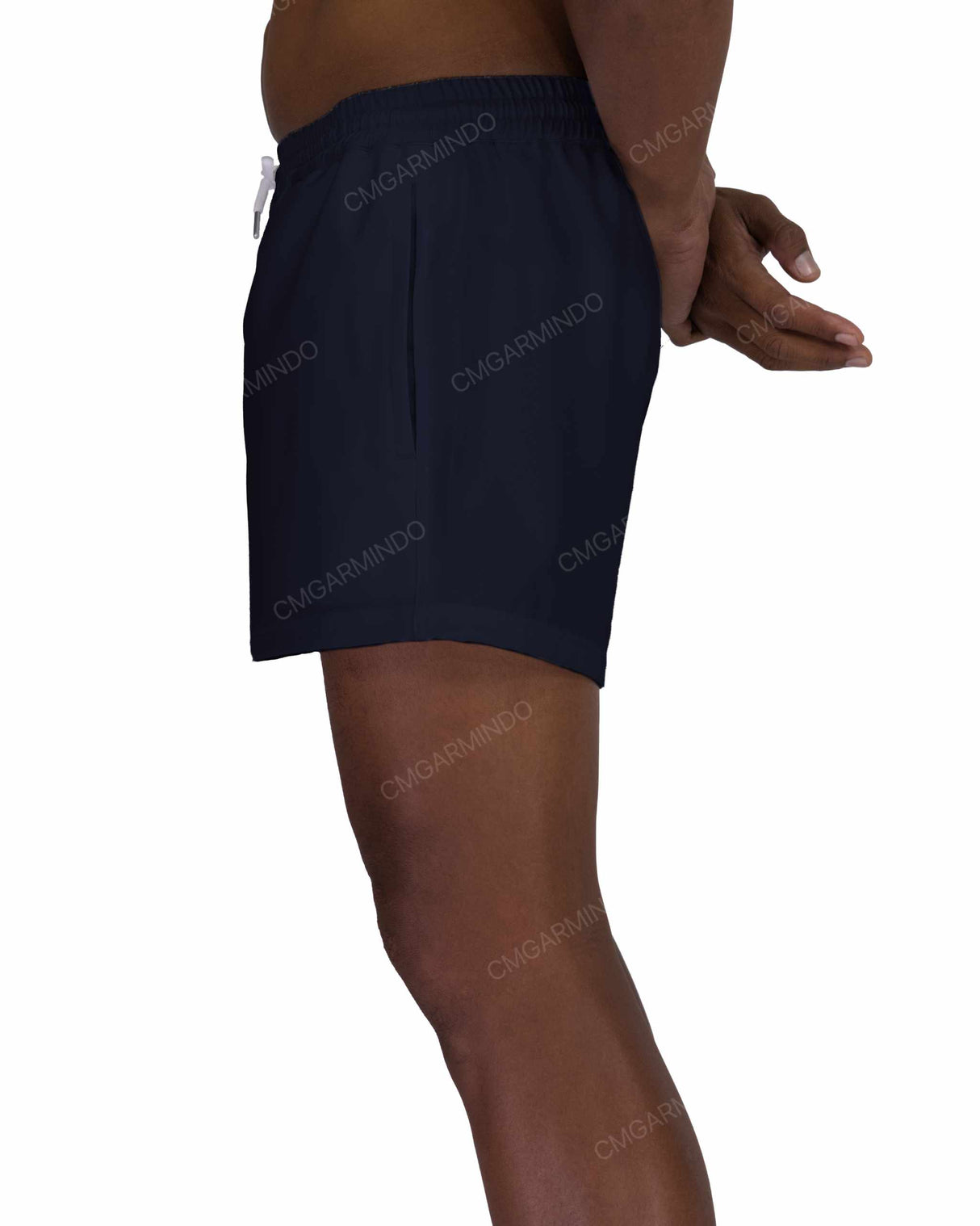 13" Elastic Waist Swimshorts