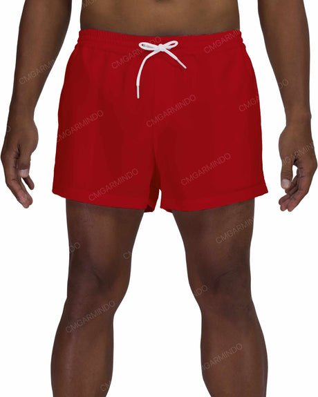 13" Elastic Waist Swimshorts