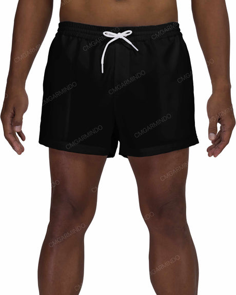 13" Elastic Waist Swimshorts