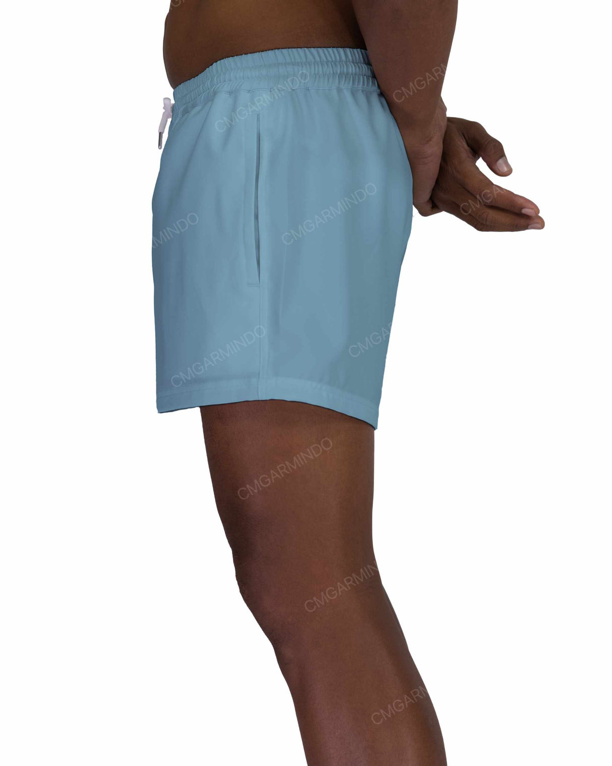 13" Elastic Waist Swimshorts