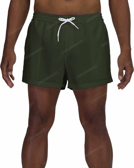13" Elastic Waist Swimshorts