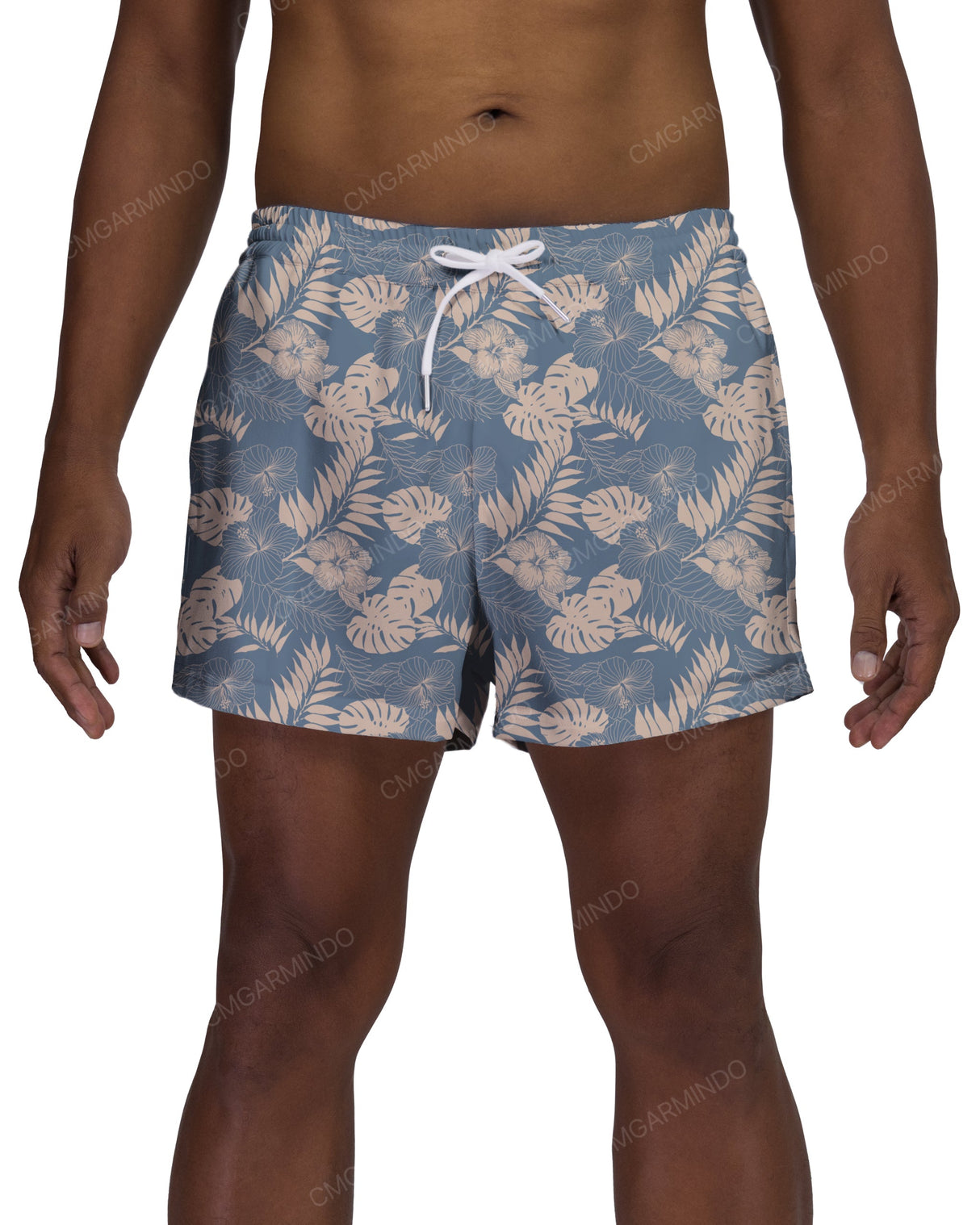 13" Elastic Waist Swimshorts