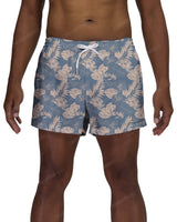 13" Elastic Waist Swimshorts