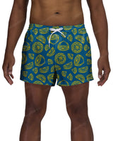 13" Elastic Waist Swimshorts