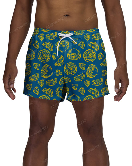 13" Elastic Waist Swimshorts