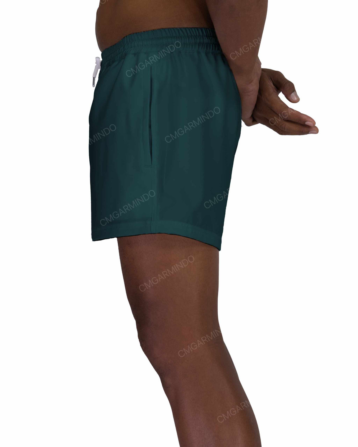 13" Elastic Waist Swimshorts