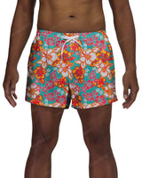 13" Elastic Waist Swimshorts
