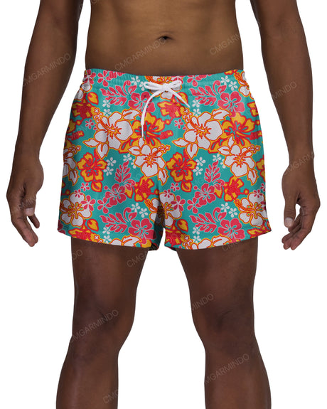 13" Elastic Waist Swimshorts