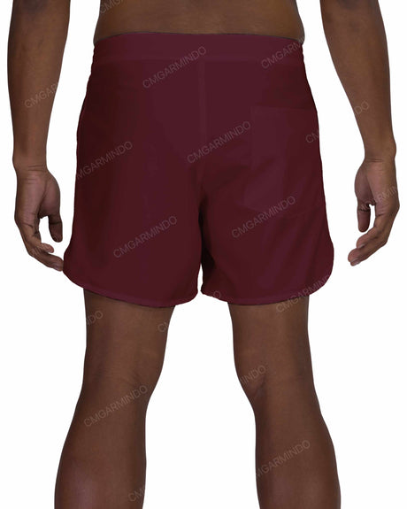 15" Fixed Waist Dolphin Hem Boardshorts